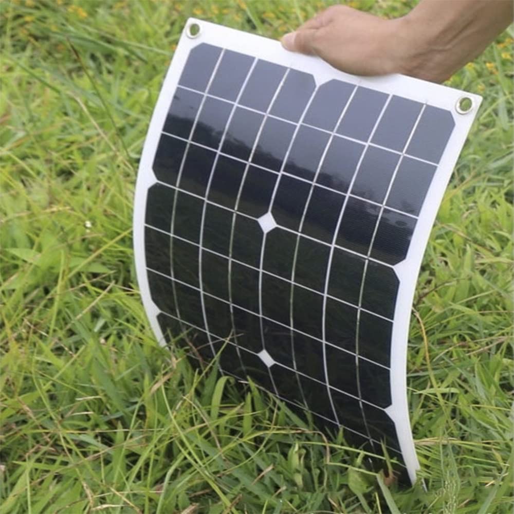 Pannello Solare Pannello Solare Monocristallino 20W Pannello Solare Pannello Solare Fotovoltaico Caricabatterie Esterno