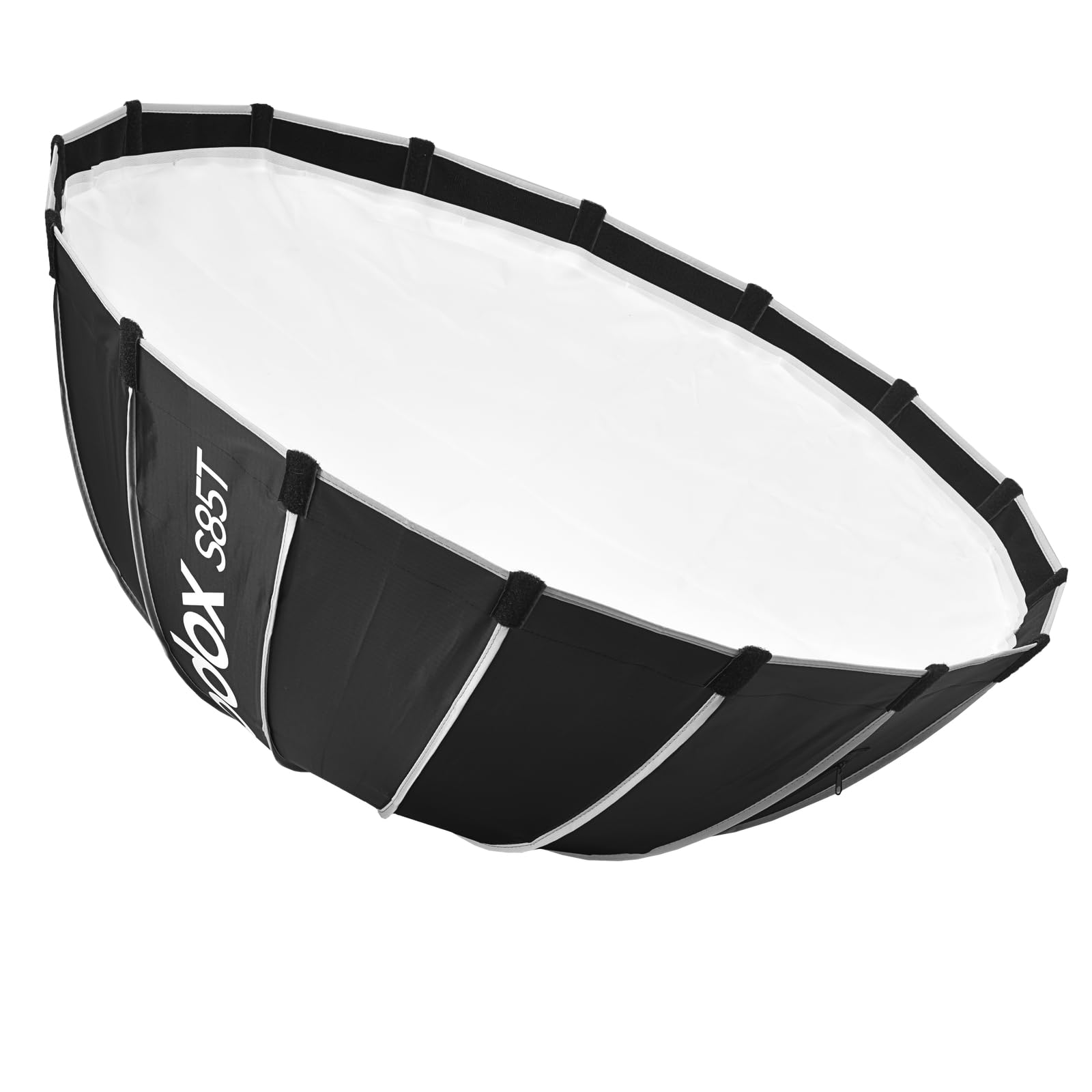 Godox S85T 33.5 pulgadas/85 cm Softbox de Paraguas de liberación rápida con Bolsa de Transporte, con Montura Bowens para Flash de Estudio y Exteriores para AD400Pro AD600BMII AD600Pro S2 | con Bolsa de Transporte, con Montura Bowens para Flash de Estudio