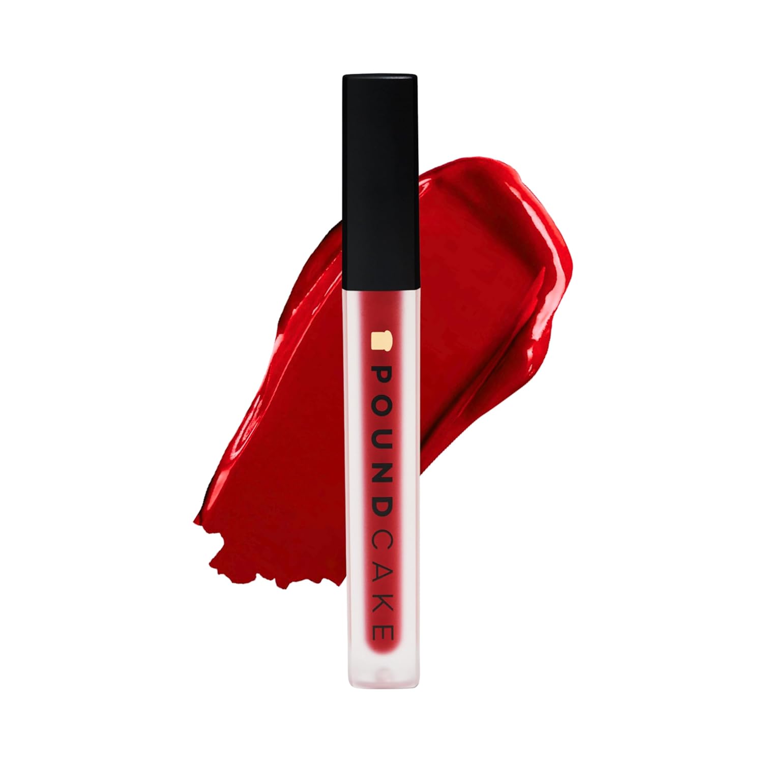 Pound Cake Cake Batter Liquid Lipstick – Long-Lasting, Semi-Matte Liquid Lipstick – Hydrating, High-Pigment Lip Stain with Avocado Oil – Shades for All Skin Tones – 0.13 oz, (Red Bean)