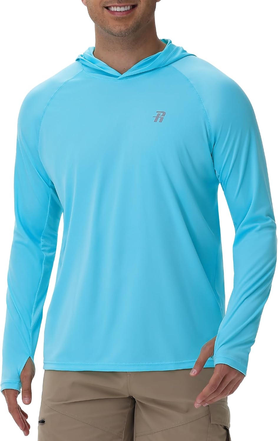 Runhit UPF 50+ Fishing Shirts for Men Long Sleeve Sun Protection Hoodie Lightweight Outdoor Workout Hiking Running Rash Guard Runhit UPF 50+ Fishing Shirts for Men Long Sleeve Sun Protection Hoodie Lightweight Outdoor Workout Hiking Running Rash Guard
