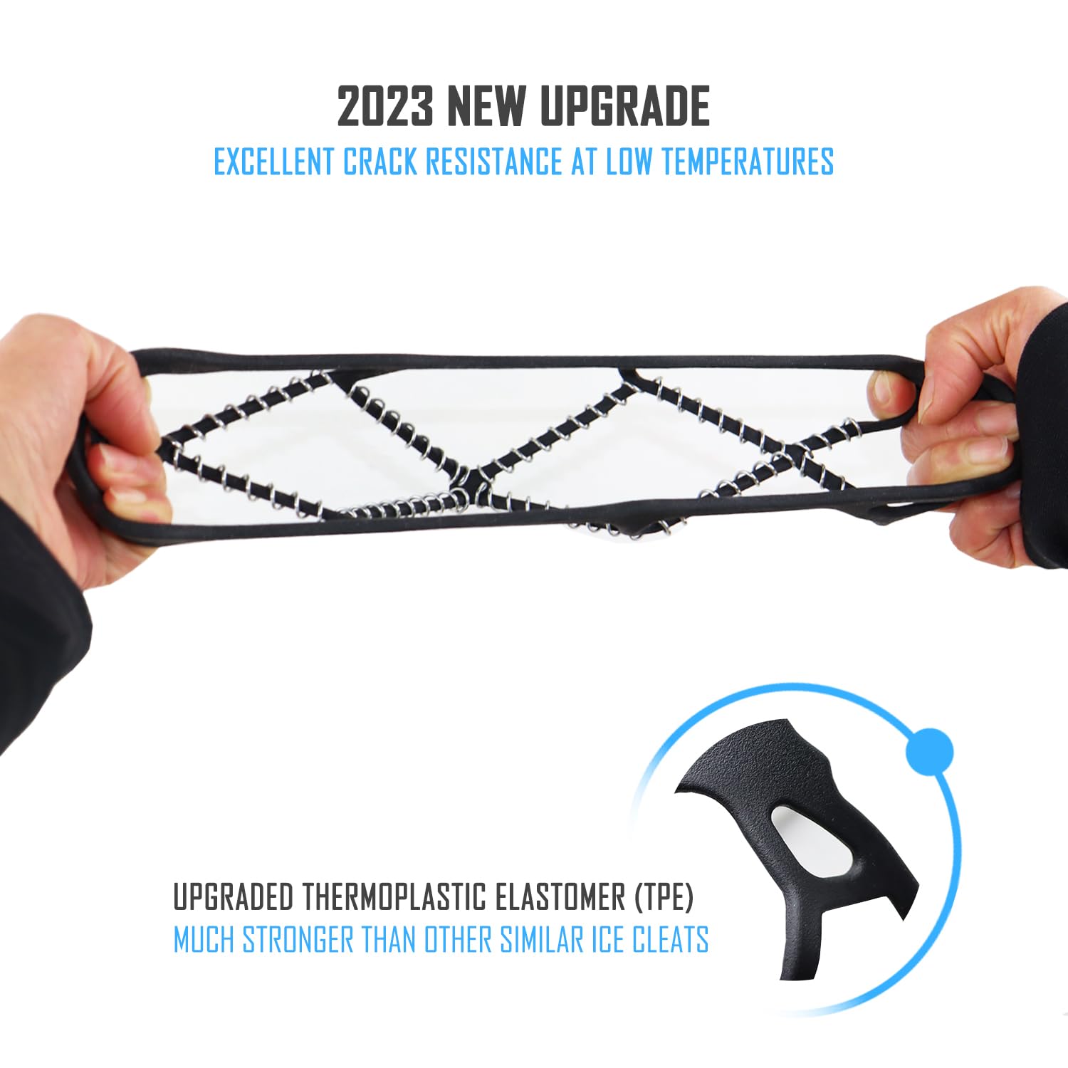 Ramponi Antiscivolo Traxtor - 15 Pezzi, Per Ghiaccio E Neve, Con Bulloni In Acciaio - Foto 3