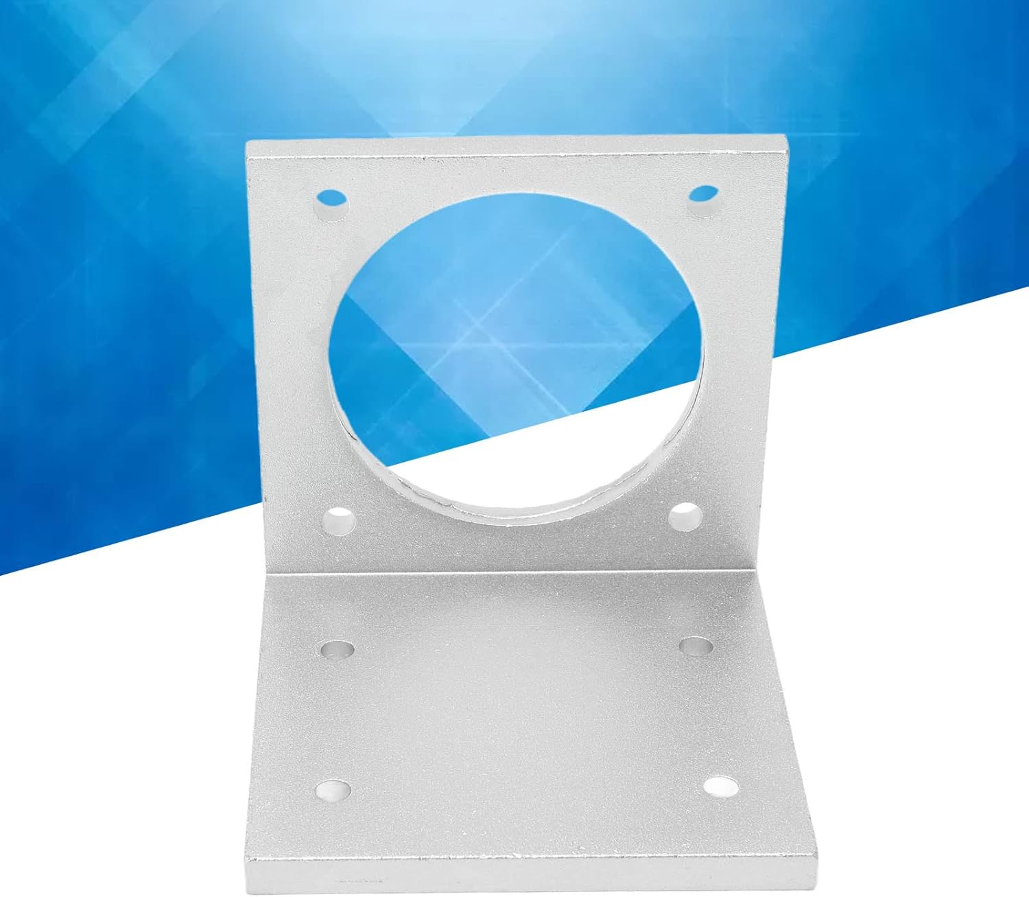 Stepper Motor Mounting Bracket High Strength Aluminum Alloy Holder NEMA 34 Type for Industrial Automation