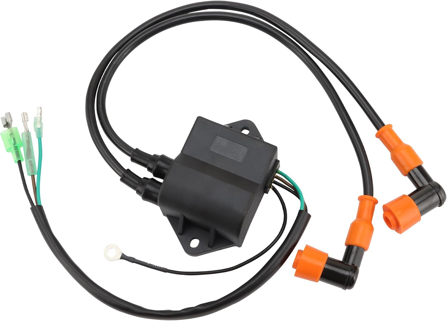 WOOSTAR CDI Unit Ignition Coil Replacement for 1987-1991 650SX OEM 21119-3711 21119-3718