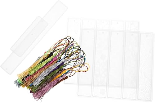 Miniatura 2 de IMIKEYA Juego de 4 moldes de silicona Molde de para Resina, molde de bandeja de silicona, marcadores de bricolaje, moldes de marcadores de resina