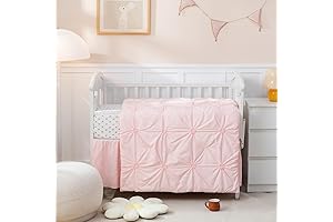 PINNKKU Baby Crib Bedding Set