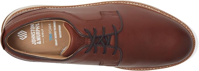 Мужские кроссовки Johnston & Murphy Upton Gl1 Luxe Hybrid, цвет: Рыжевато-коричневый — фото 6