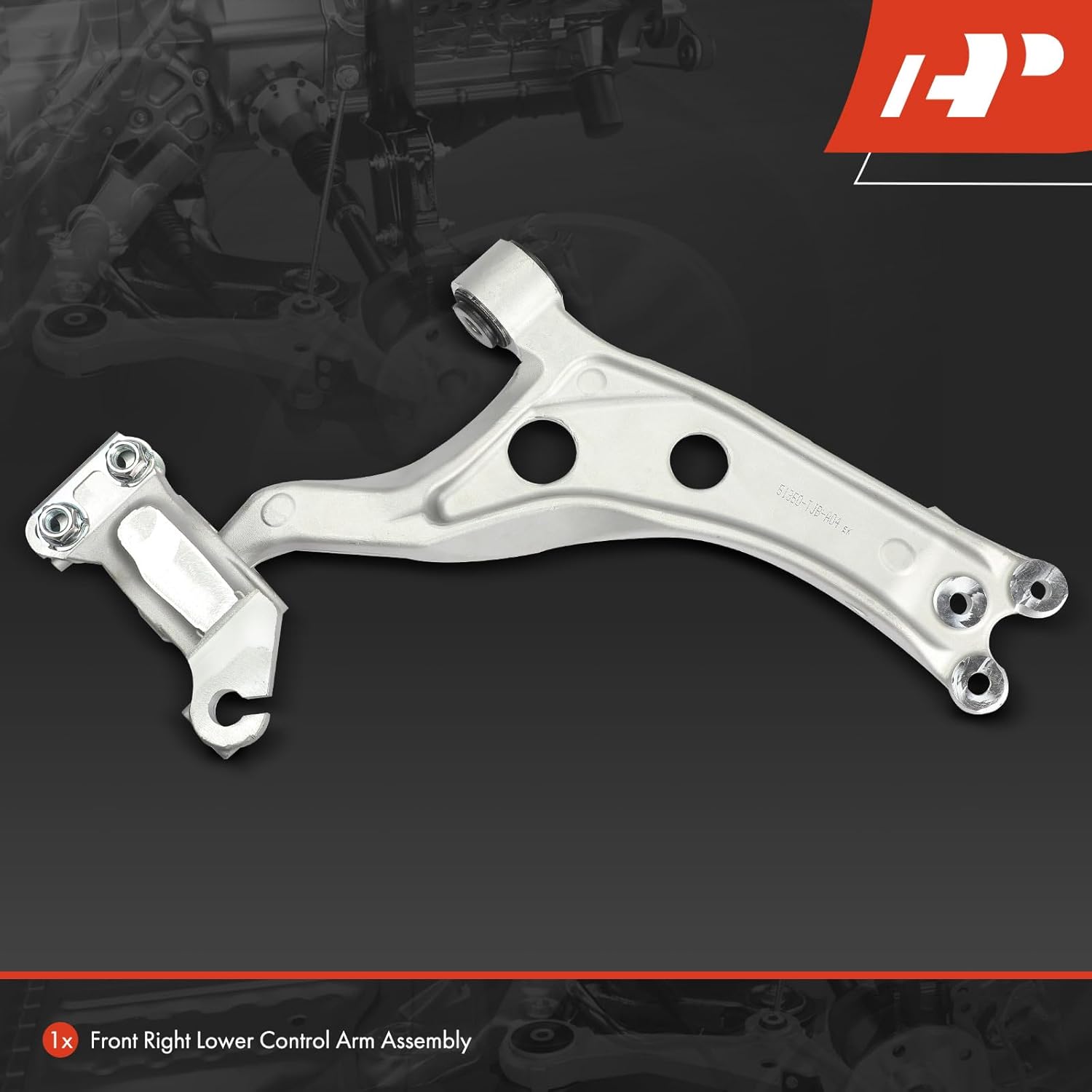 A-Premium Front Right Lower Control Arm, with Bushing, Compatible with Acura RDX 2019 2020 2021 2022