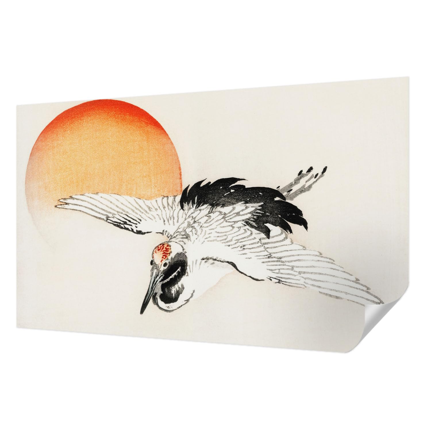 Papier peint autocollant de haute qualité Tulup panoramique 416x254 cm grue elegante