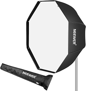 Neewer 37.5inches/95centimeters Octagon Softbox with Carrying Bag Compatible with Speedlite, Studio Flash, Portable Umbrella Soft Box for Photo Studio Portrait Product Photography