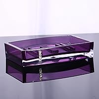 Vista 6 de Accesorios de baño Jabonera Acrílico 5Pc Set Acrílico Accesorios de baño Taza de baño Botella Cepillo de dientes Jabonera