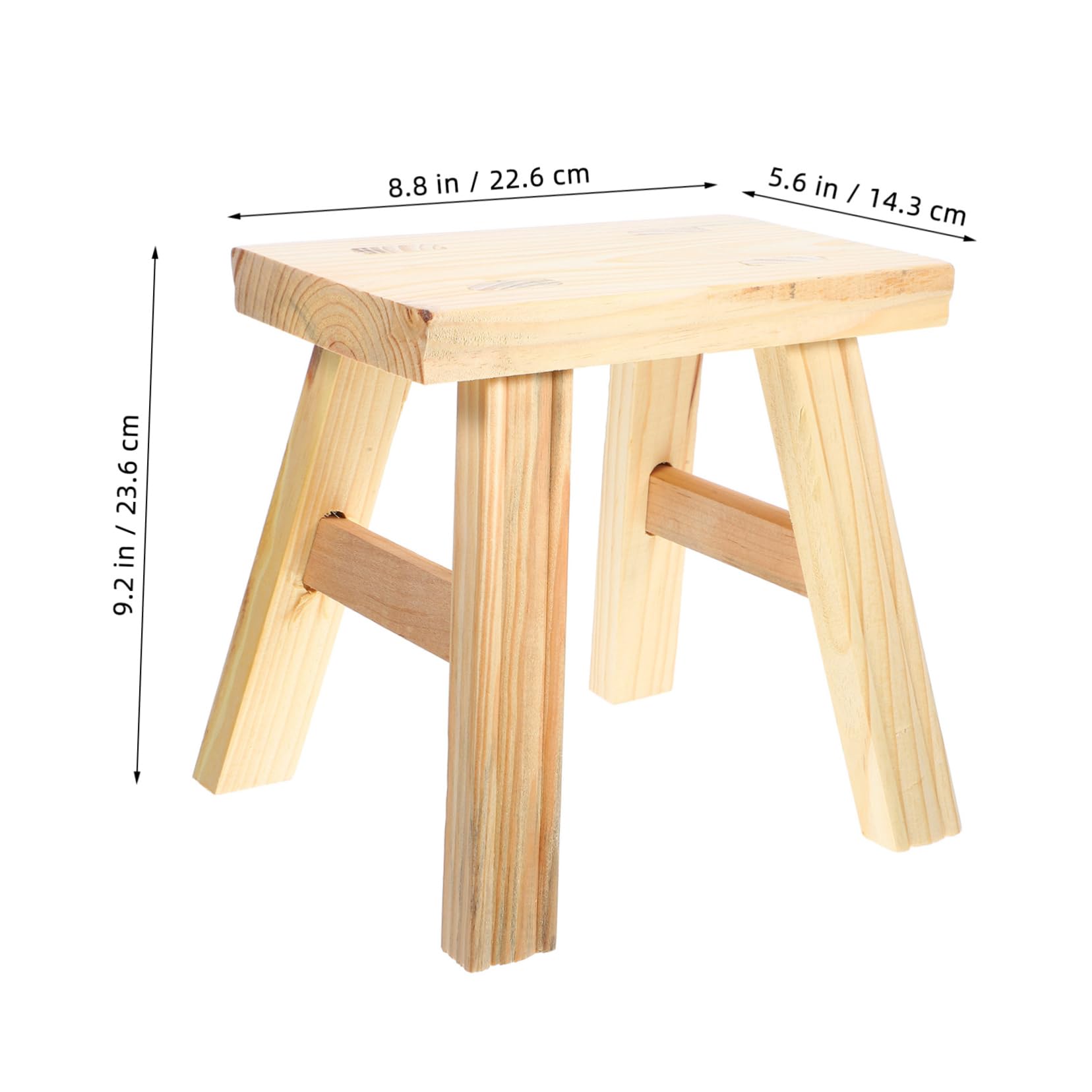 IWOWHERO Step Stool for Bathroom Non Slip Design Sturdy Material for Compact and Practical Stool for Toilet Training and Daily Use Kitchen and Bedroom