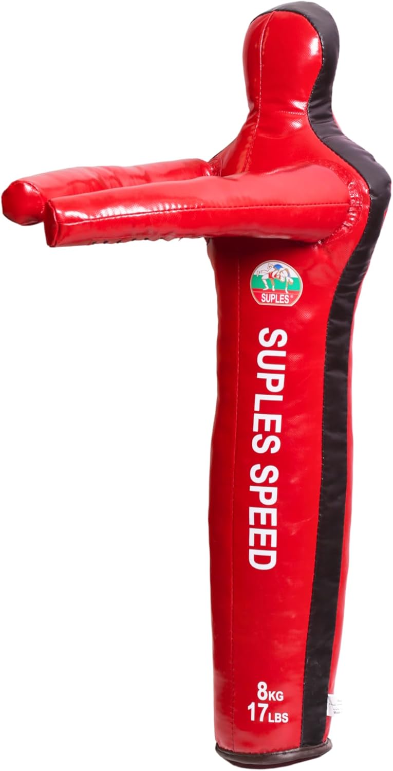 Suples Speed (Stump) Wrestling Dummy – Vinyl Grappling Throw Dummy for MMA, Wrestling, Judo & Combat Sports Training