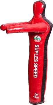 Suples Speed (Stump) Wrestling Dummy Vinyl Grappling Throw Dummy for MMA, Wrestling, Judo & Combat Sports Training