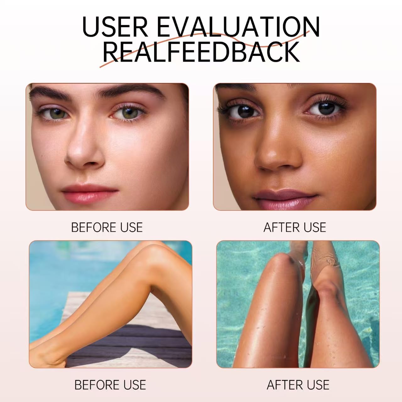 Docteat Bräunungstropfen zum Trinken - Natürliche UV-freie innen Melanin - Steigerung, dermatologisch getestet, 60ml Flüssiges Serum zur Verbesserung des Hauttons