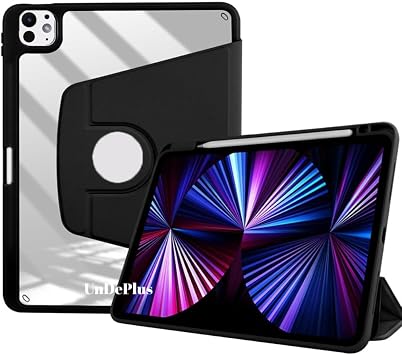 Apple iPad Pro 11 3. 4. Nesil ile uyumlu K l f Termik Kalem B lmeli D nebilen Standl  Case A2435 A2759 A2761-62 A2377-01 A2459-60 Siyah