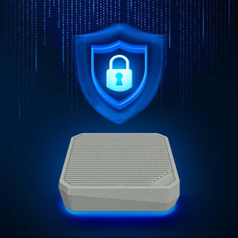 Acer Connect Vero W6m Wi-Fi 6E Mesh Router | Tri Band AXE7800 (2,4 GHz/5 GHz/6 GHz) | Velocità Gigabit (fino a 7,8 Gbps) | Connettività ottimizzata per PC o console | 30% riciclato post-consumo