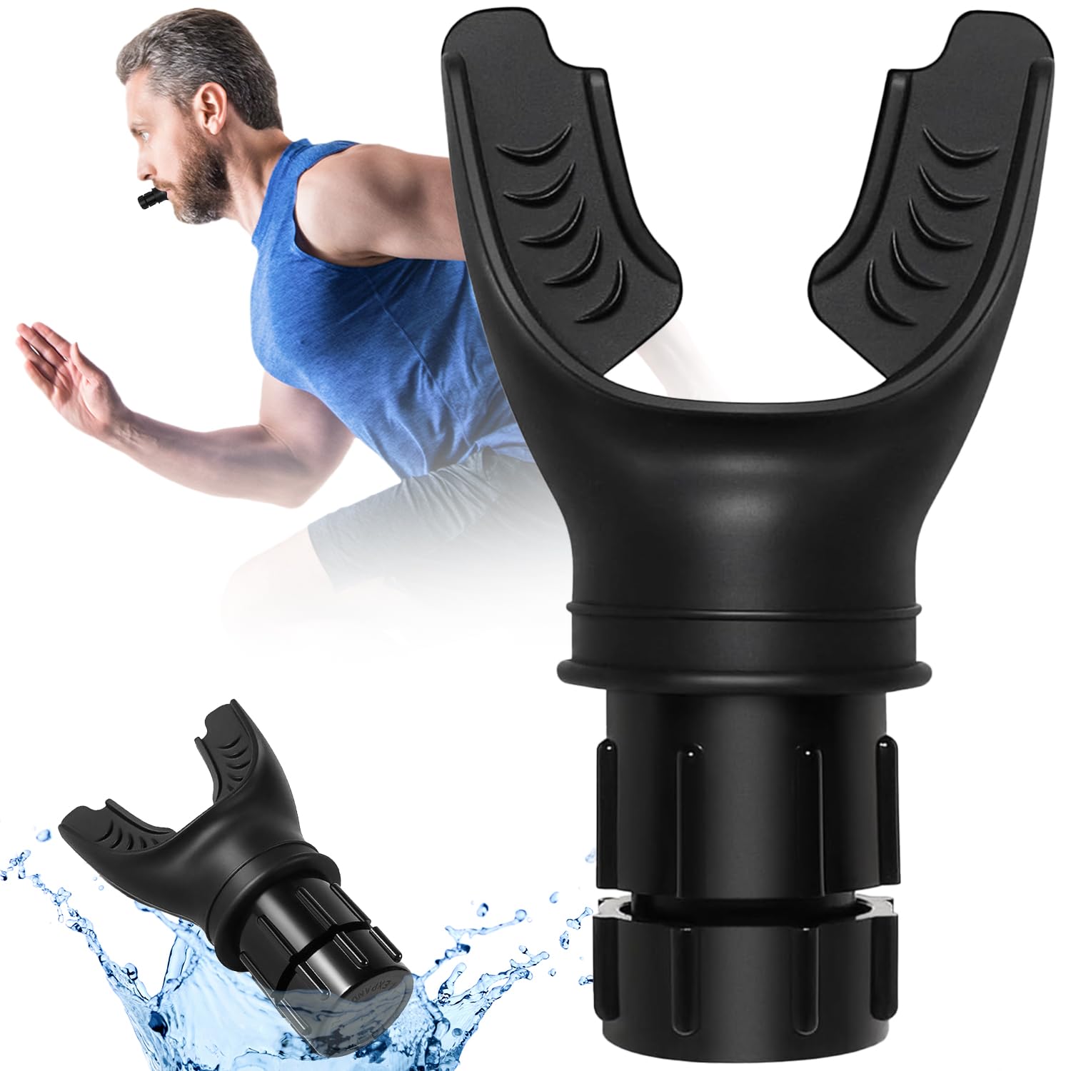 Compact Muscle Conditioning Device, Adjustable Resistance Exercise Tool That enhances Strength and Endurance, Designed for Easy Maintenance and use., black