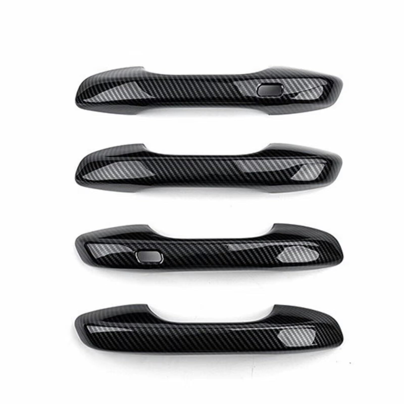 Qdzvalumv Carbon Fibe Car Door Handles Cover Shell Compatible With Kia For Sorento Mq4 2020-2023 Car Exterior Door Handle Bowl Cover Decoration Trim Front Rear Protector Set(Carbon Fibe)