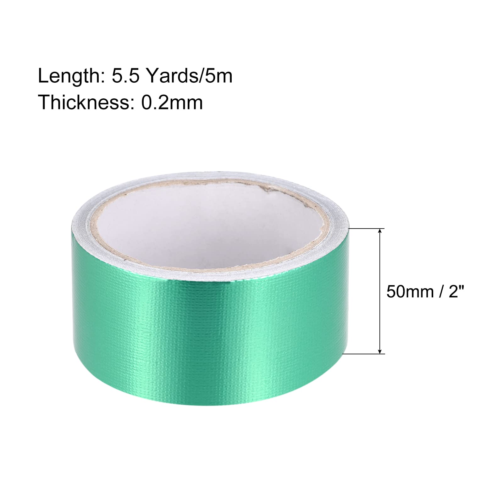 Klebeband, Planen-Reparaturband, Zelt-Reparaturband, Zelt-Reparaturband, Planen-Klebeband, Markisen-Reparaturband for den Außenbereich, blau, 2 Zoll x 5,5 Yards, 2er-Pack (Farbe: Blau, Größe: 3 Zoll x