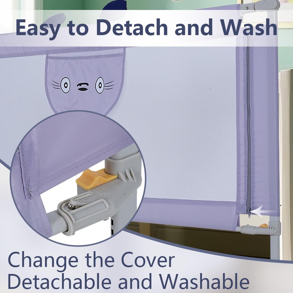 Wakects Toddlers Bed Guard - Image 3