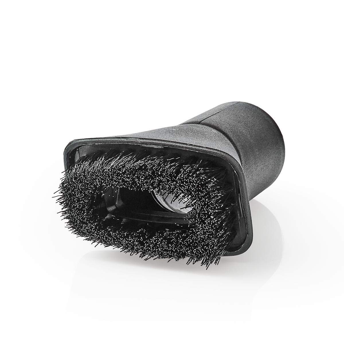 Nedis Dusting Brush, Universal Fit for 35mm Vacuum Cleaners, Adapts to Hard Surfaces and Furniture, Ideal for Delicate or Scratch-Sensitive Cleaning