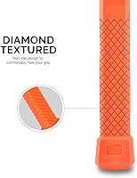 Vista 4 de NEIKO 02847A - Martillo de soplado muerto de 2 libras, naranja neón Cuerpo moldeado de una pieza Empuñadura a cuadros Resistente a chispas