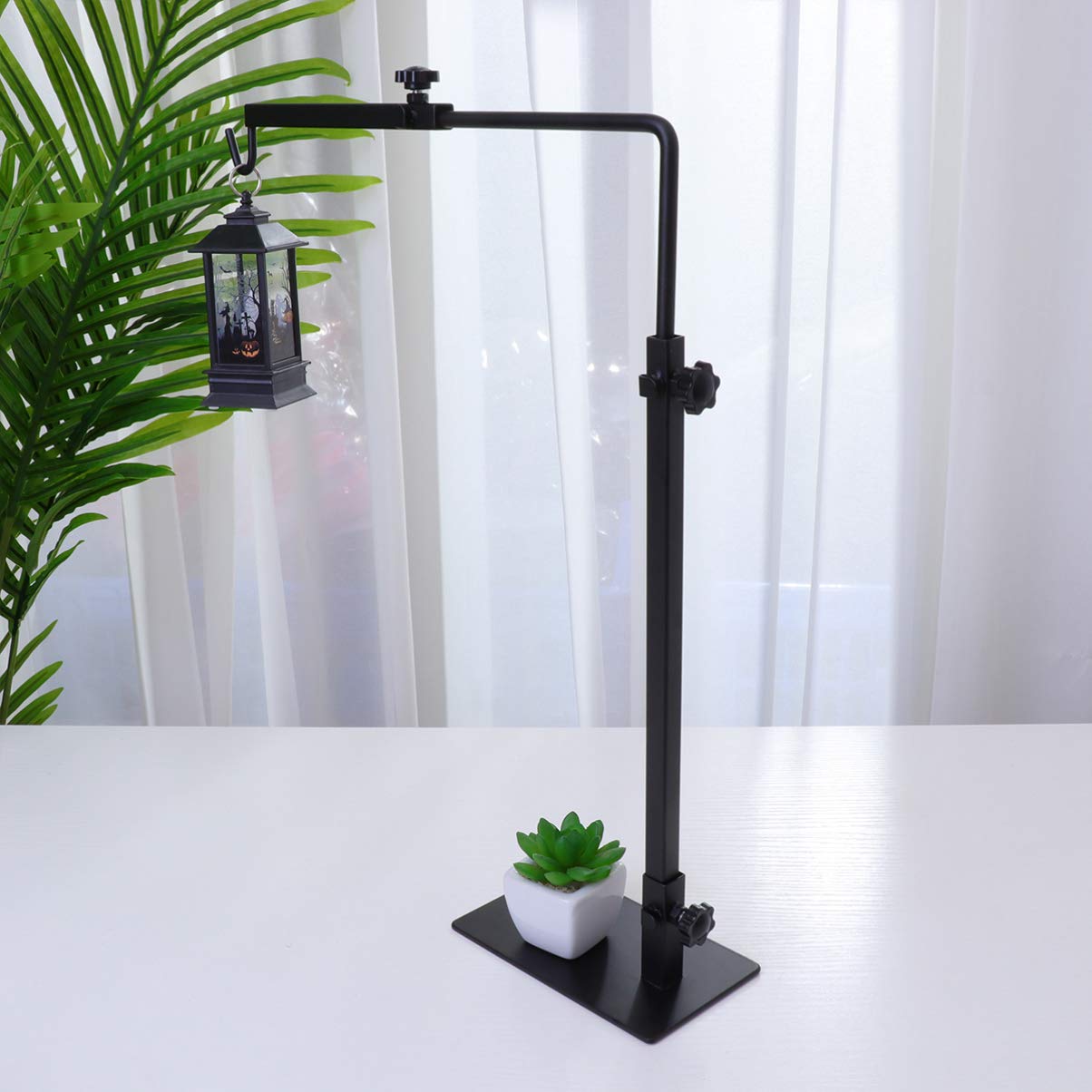 Happyyami Stojak Lampy Do Opalania Dla Zwierząt Stojak Do Suszenia Dla Żółwi Jasne Światło Solidna Konstrukcja