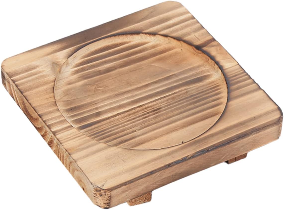 Simple Wooden Placemat for Dining Table Elegant Skid Pad for Hot Dishes for Kitchen Restaurants and Outdoor Use