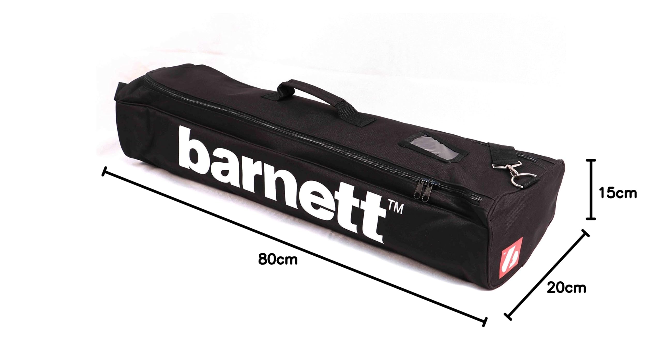 BARNETT SMS-08 Sac de Ski Roue, Taille Senior, Noir