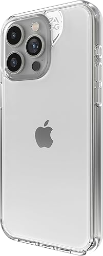 ZAGG Crystal Palace - Funda para iPhone 15 Pro Max, protección contra caídas (13 pies13.1 ft), funda antiamarilleamiento y resistente a los