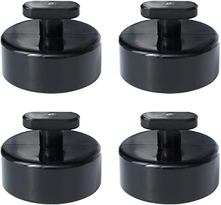 Mapleza Corvette Jack Pucks (4 Pack) - Compatible with Chevrolet Corvette Cruiser C5, C6, C7, GS Models - Durable Rubber Jacking Lift Puck Set - Jack Pad Kit