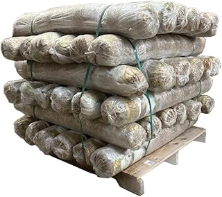 Premier Straw Jute Net Biodegradable Erosion Control Blankets - 40 Rolls - 4' X 50' - 8,000 sqft of Coverage