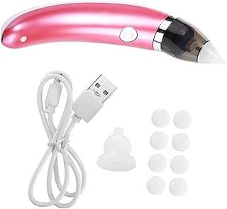 1 Juego Aspirador Electrico Limpiador De Nariz Lechón De Limpieza De Bebé Herramienta De Limpieza De Nariz Limpiador De Mocos Para Bebé El Plastico Rosa