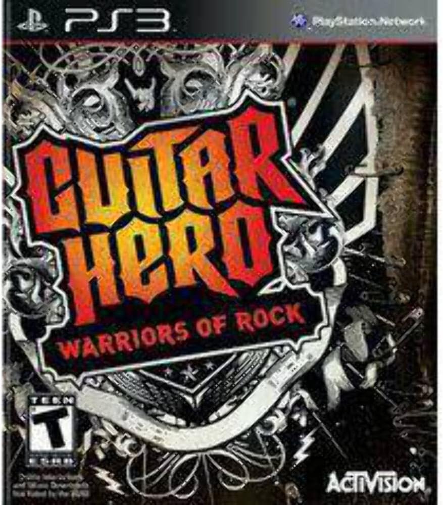 PS3 GUITAR HERO WARRIORS OF ROCK