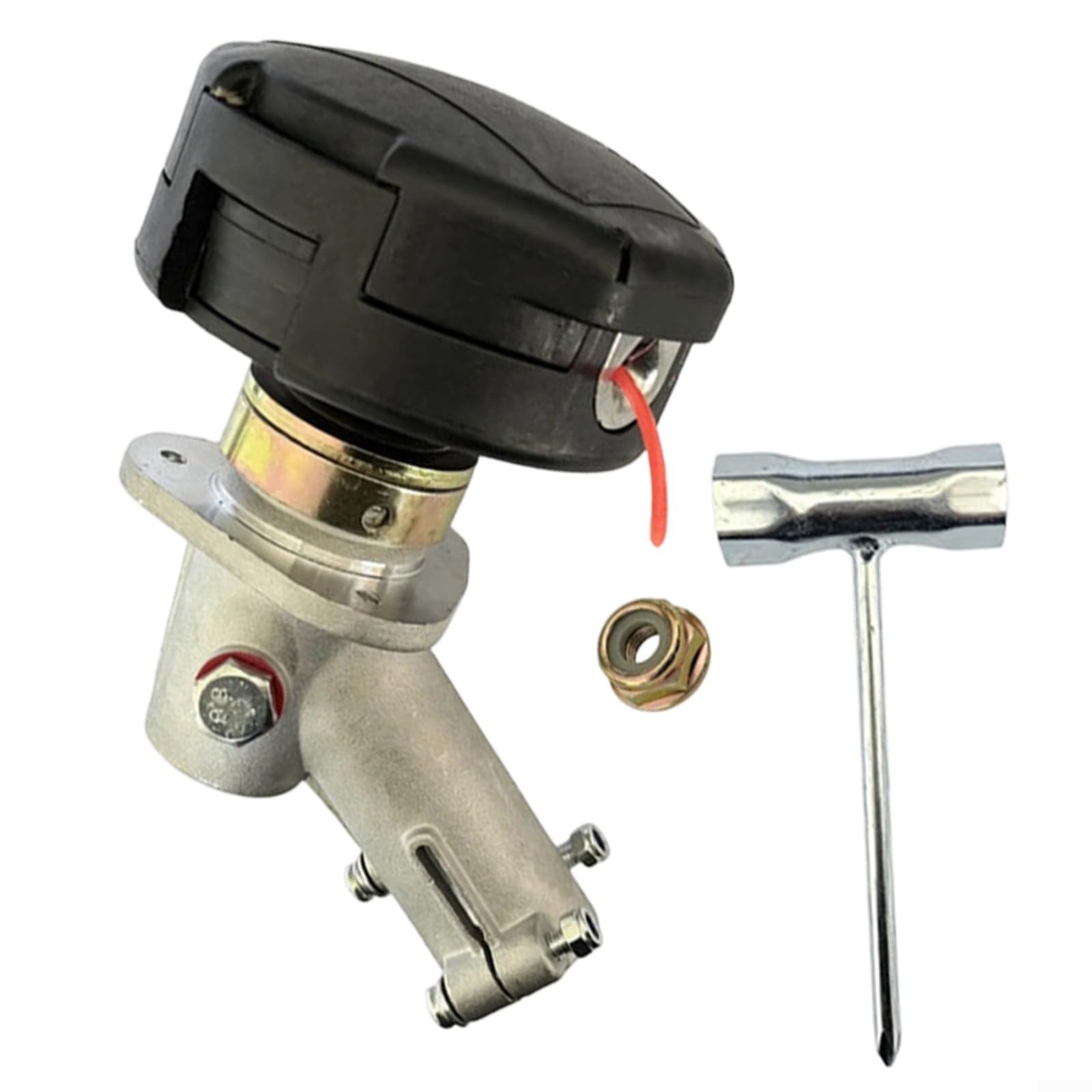 Getriebe für echo SRM-225 P021008182, SRM-2620, SRM-3020 für freischneider, robustes Kunststoffgehäuse, inkl. Montageset, schwarz(B)