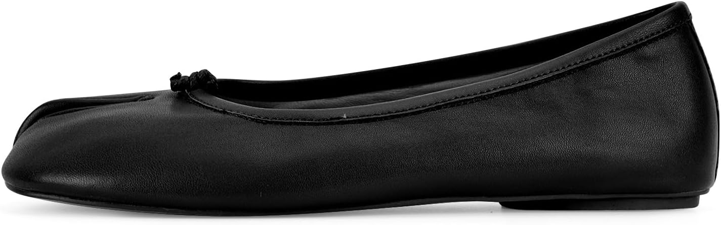 POYOIOR Tabi Shoes Women Split Toe Shoes Wide Width Ballet Flats Comfort Casual Work Shoes for Women Office - Image 5