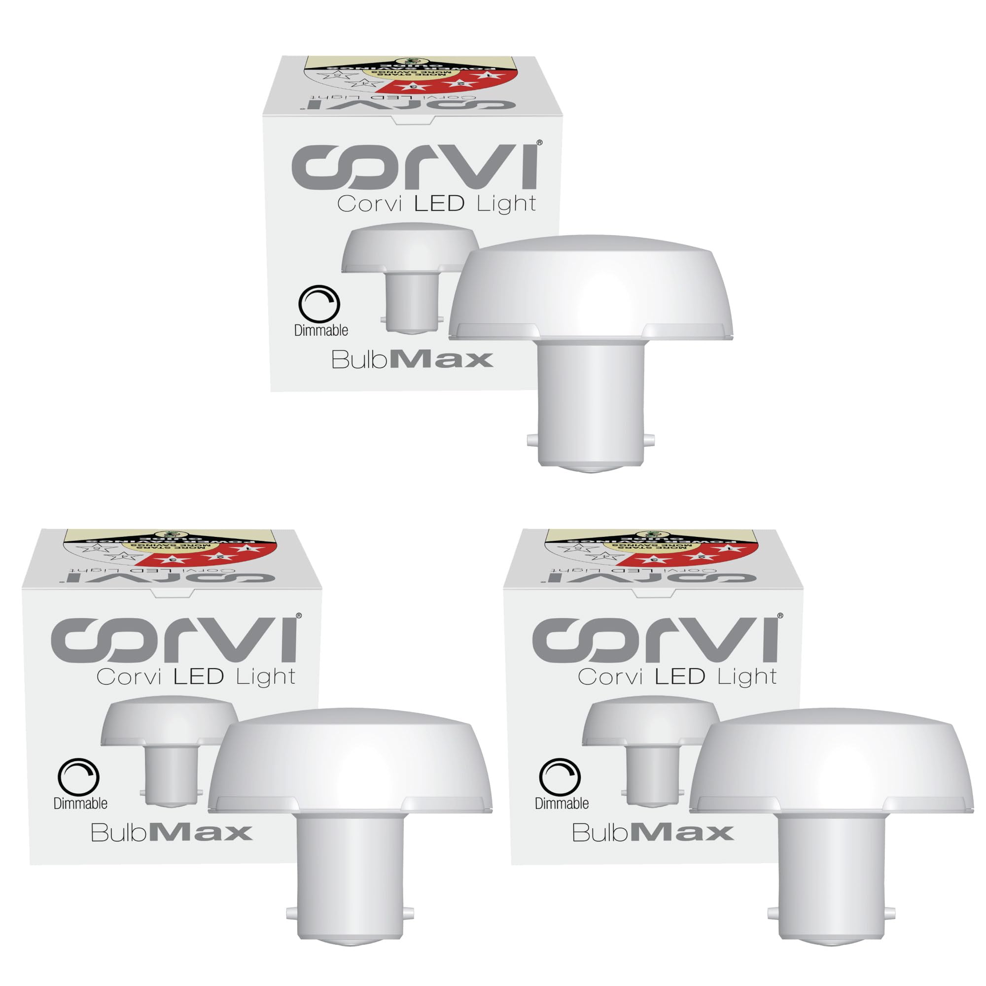CORVI LED Bulb | 9 Watts illumination using 6 Watts power | Industry’s Best 3 star Rated Energy Saving LED Bulb | B22 Base, Compact, Non-Protruding, Dimmable | 5700K White (Pack of 3)-image-22