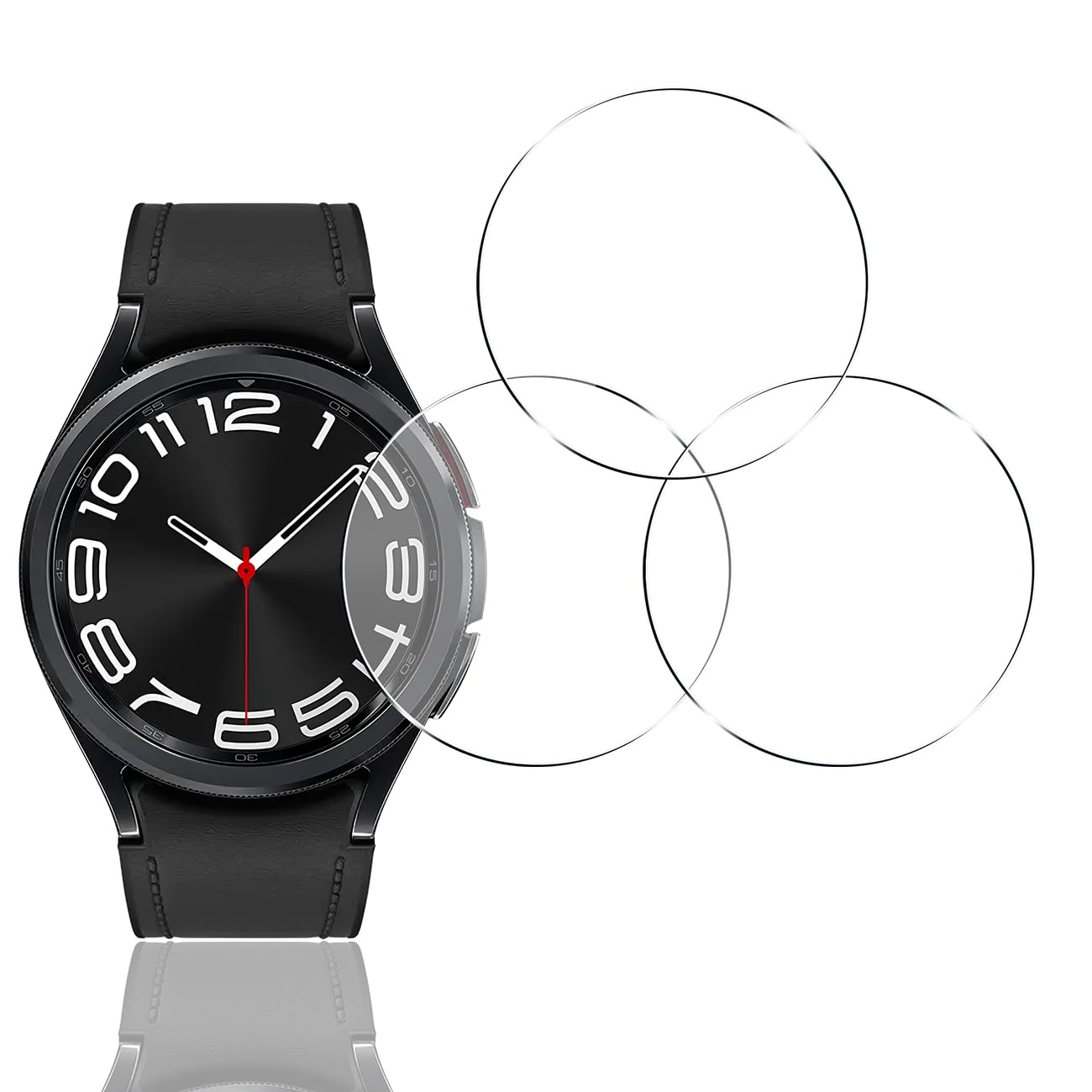 Amazon.co.jp: 【wnunbg 3枚セット】 対応 Galaxy Watch 6 Classic 