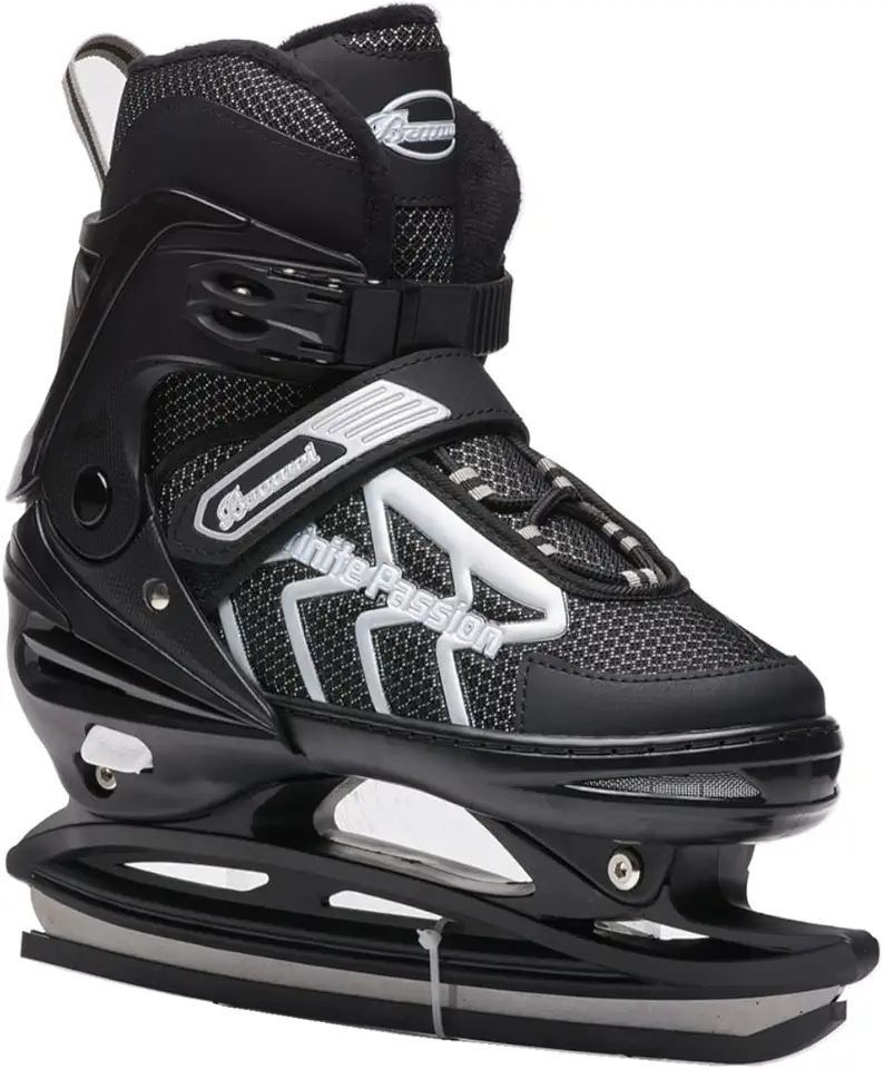 Ice Skates，Boys Hockey Skates,Skates with Adjustable 4 Sizes for Boys Girls Youth Men Women and Beginners product image