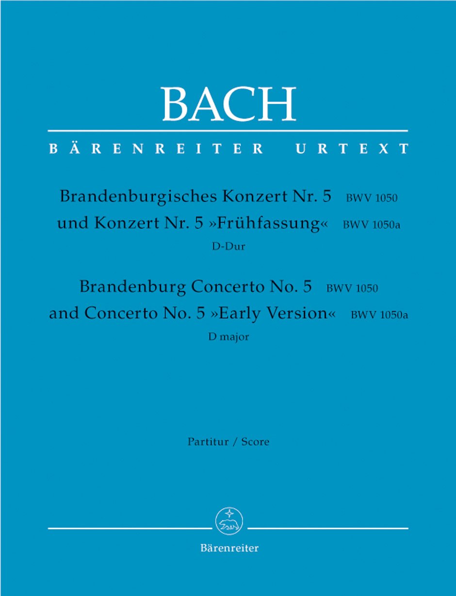 Brandenburg Concerto No.5 in D major BWV 1050 (Full Score)