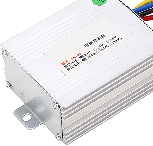 Miniatura 6 de Kit de conversión de motor de triciclo eléctrico 24V 350w, kit de controlador de acelerador de pedal de pie, conjunto de conversión de acelerador de