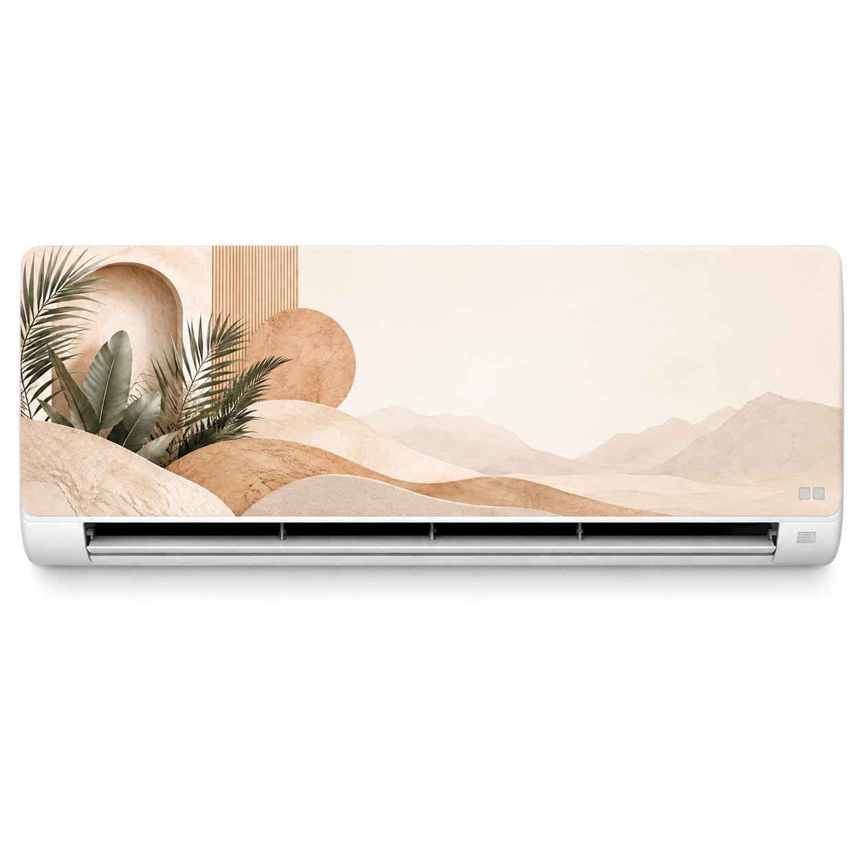 Dreamkraft AC Wall Sticker Modern Desert Resort Decor for Split AC Front Panel-image-23
