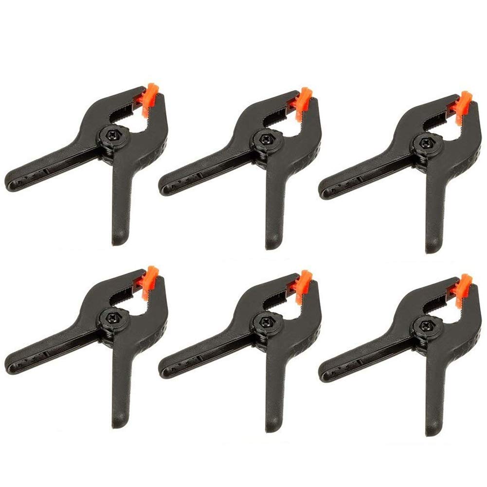 Morsetti A Molla Per Sfondo Fotografico - 8 Pezzi In Metallo, Con Gomma Antiscivolo - Foto 4