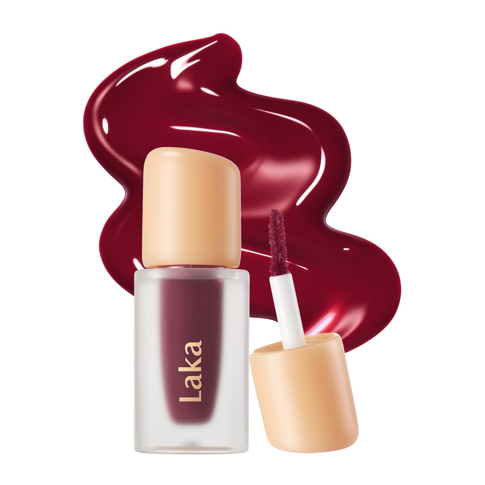 Amazon.com : Laka Fruity Glam Lip Tint Mini, 1.9g/0.07oz, Glowing