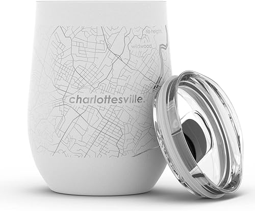 Vista 1012 de Well Told Lexington Kentucky Map - Vaso de vino aislado con grabado de mapa de Kentucky, taza de acero inoxidable grabada (12 onzas, verde domingo)