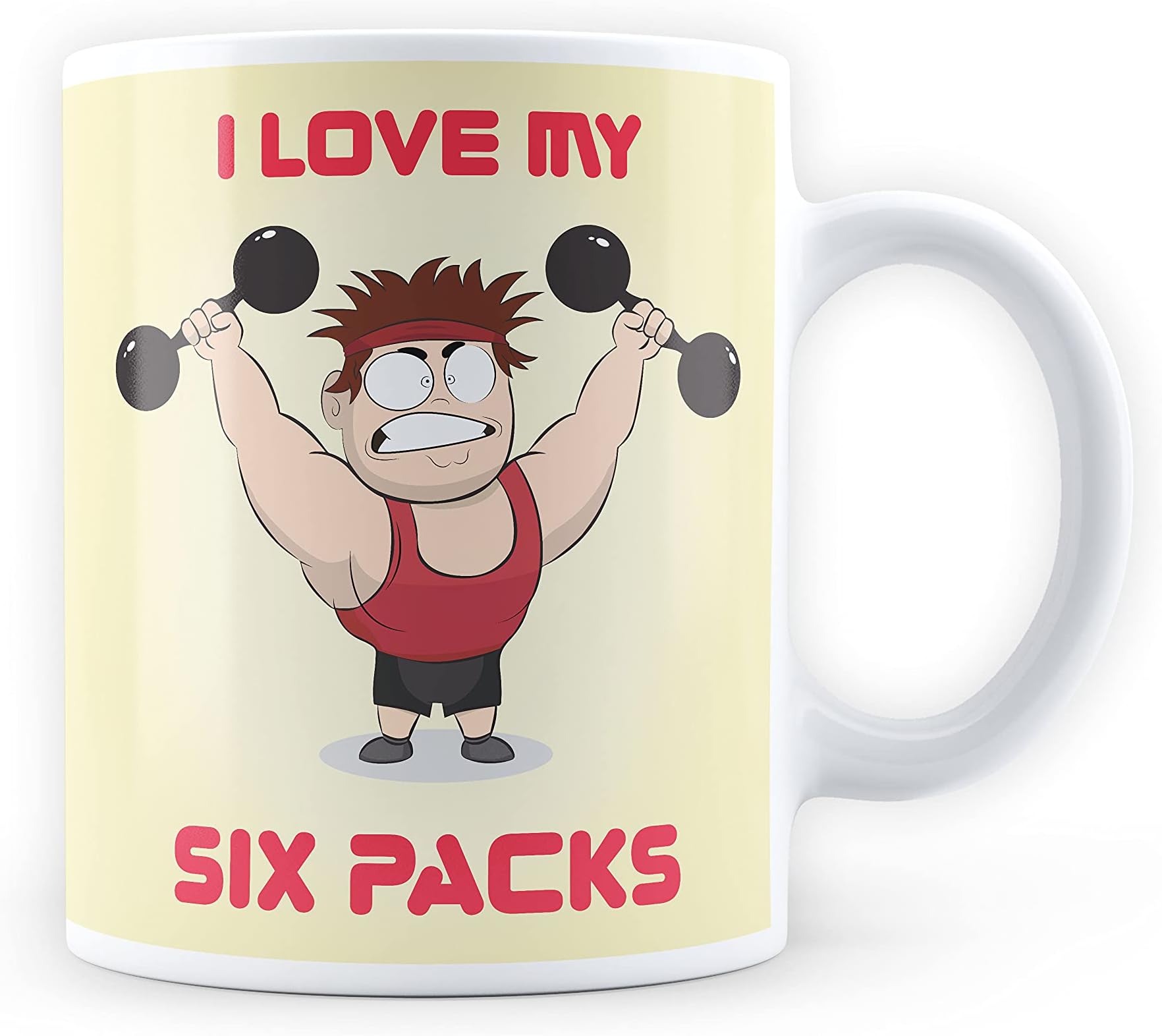 MC SID RAZZ - Six Packs - Ceramic Coffee Mug White 350ml