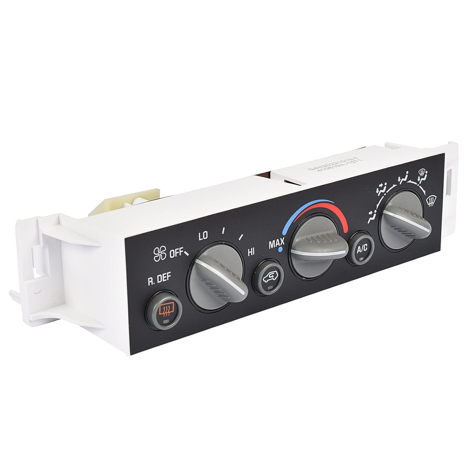 599-006 A/C Heater Climate Control Pannel Air Condition Module w/Rear Window Defogger Replacement for GMC Chevy Suburban Tahoe Yukon Denali Cadillac Escalade