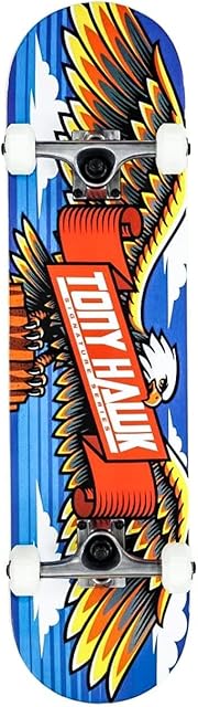 TONY HAWK 180 Wingspan Complete Skateboard - 8"