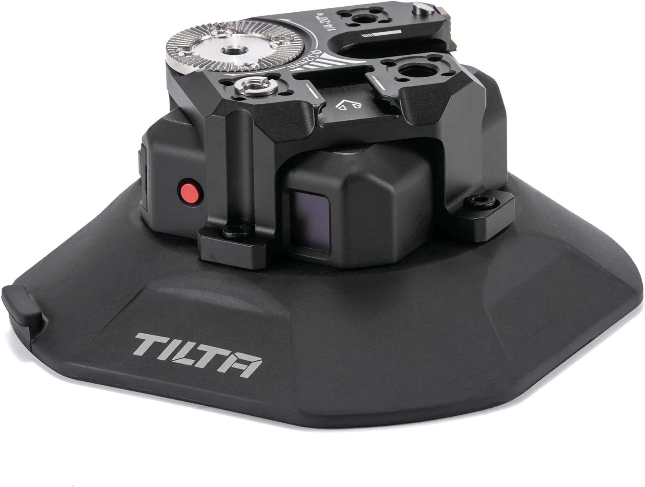 Tilta Hydra Electronic Suction Cup (4.5") with Universal Multi-Function Mount | Charges Quickly via PD USB-C | Improved Suction | Air Pressure Detection