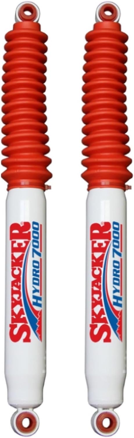 Set of Hydro 7000 Series Front & Rear Hydraulic Action Shocks fits 1999 2004 F250 Super Duty 4WD with 0-3” Front & 0-1” Rear Lift | Durable Construction | Velocity-Sensitive Valving